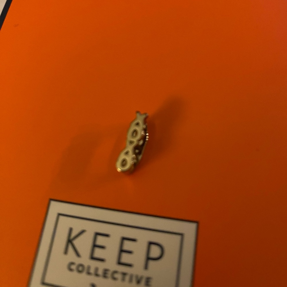 KEEP Collective Gold-Tone “XOXO”Charm